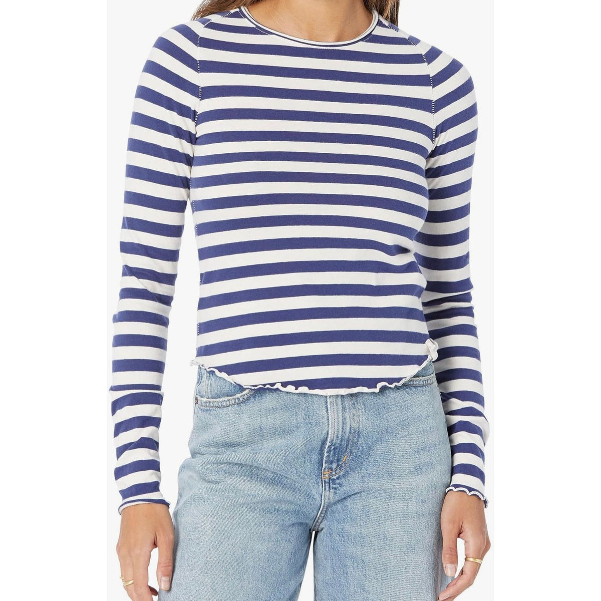 Be My Baby Long Sleeve Stripe