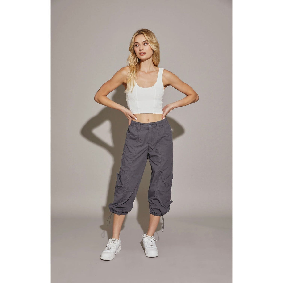 Low Rise Cargo Pants