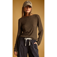 Sheer Olive Top