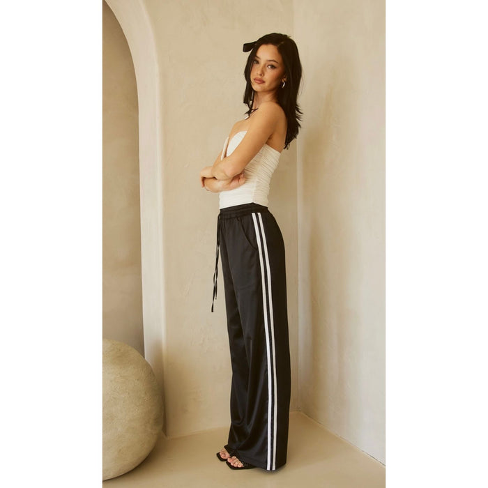 Satin Track Pants (2 Colors)