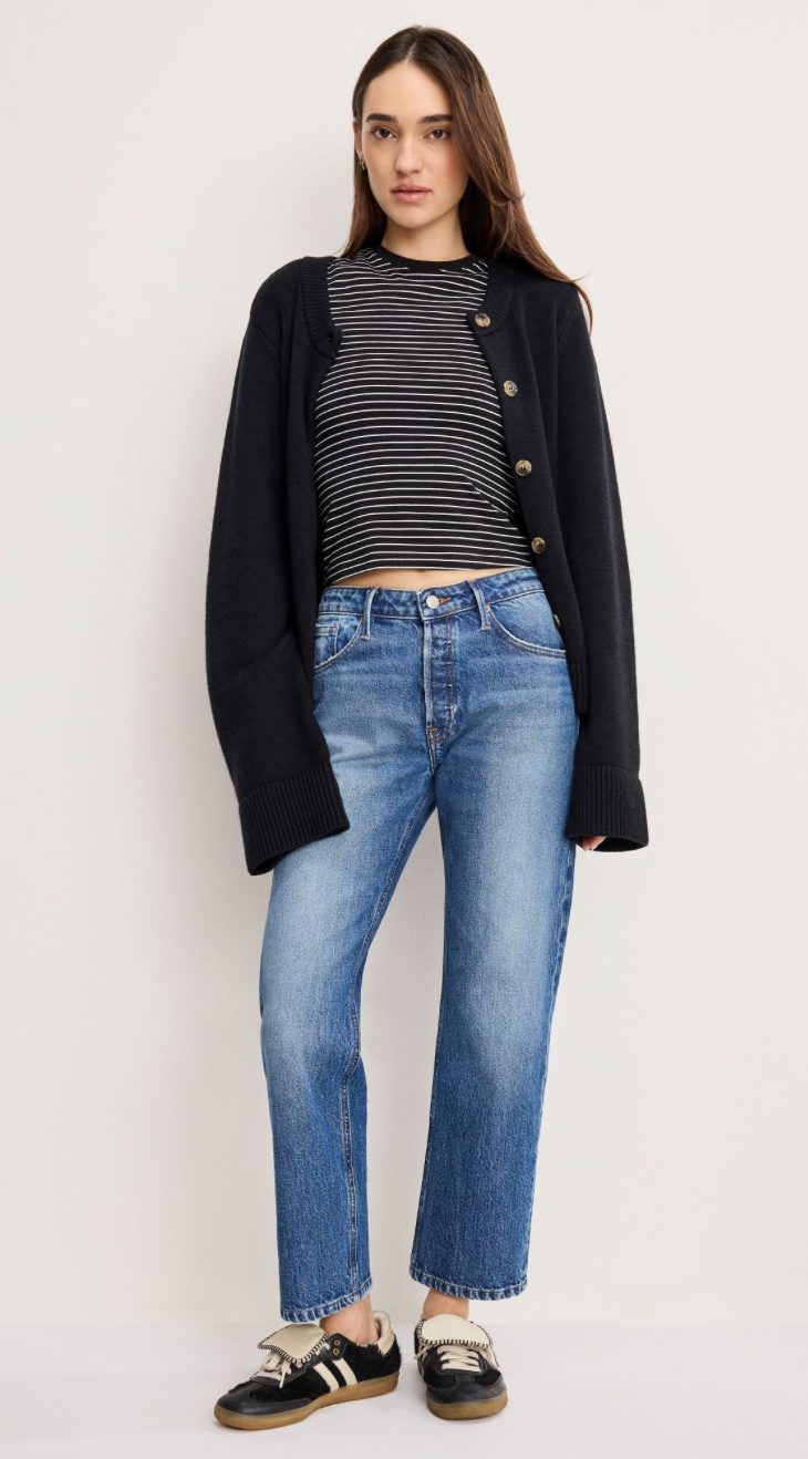 Good American Vintage Straight Ankle Jean