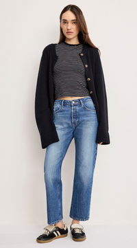 Good American Vintage Straight Ankle Jean