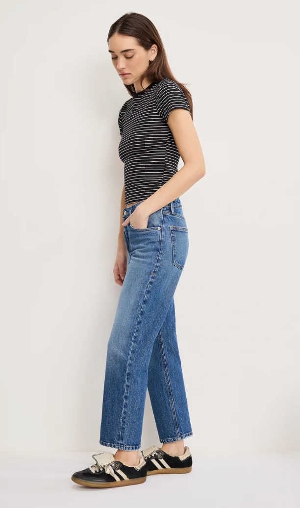 Good American Vintage Straight Ankle Jean