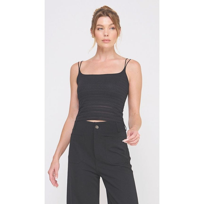 Zig Zag Bralette (White or Black)