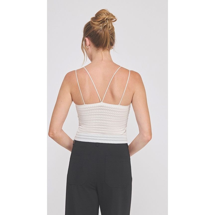 Zig Zag Bralette (White or Black)