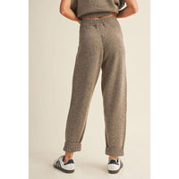 Luxe Lounge Pant Mushroom (Part of a Matching Set)