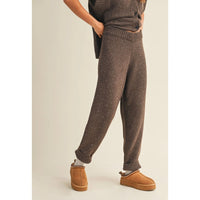 Luxe Lounge Pant Espresso (Part of a Matching Set)