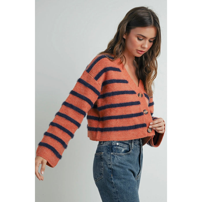 Striped Cardi
