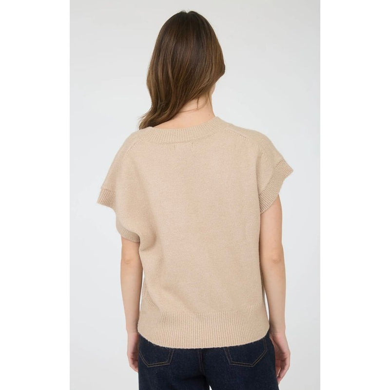 V Neck Sweater Top