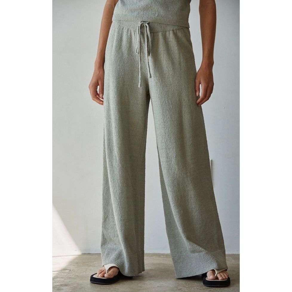 Cozy Travel Pant - Sage (Part of a Matching Set)