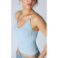 Lace Trim Cami (2 Colors)