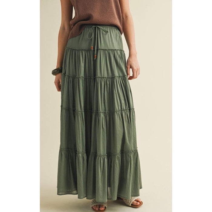 Big Dill Maxi Skirt