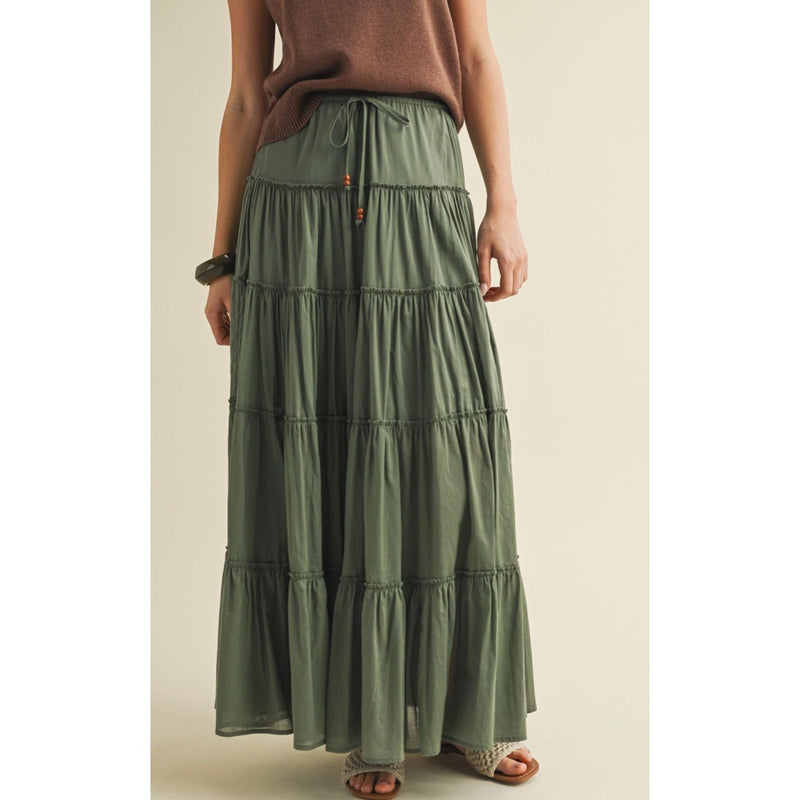 Big Dill Maxi Skirt