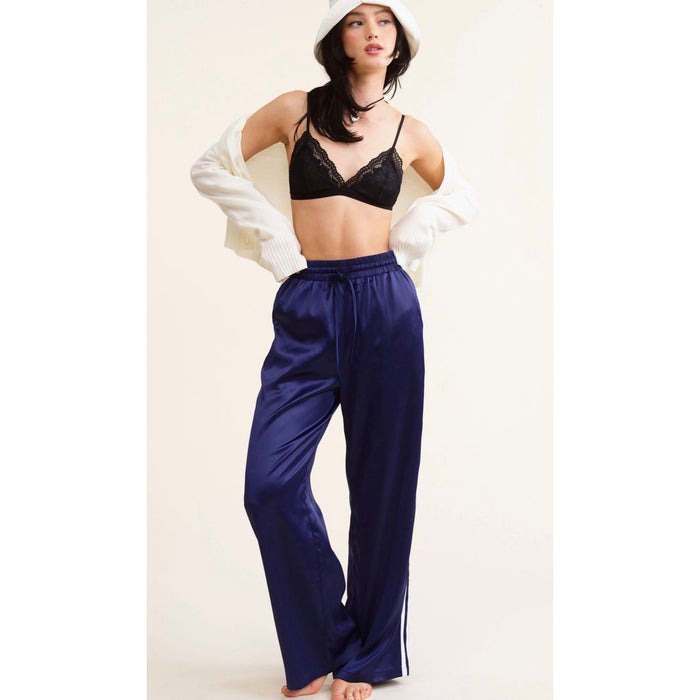 Satin Track Pants (2 Colors)