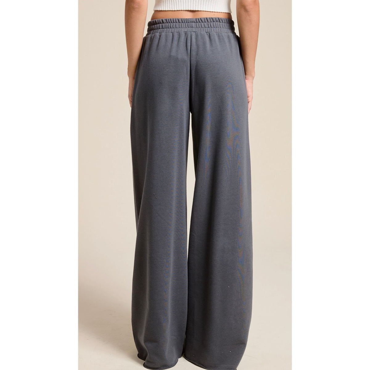 Wide Leg Cotton Joggers (2 Colors)