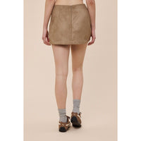 Sueded Skort