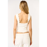 Ruffle Edge Top