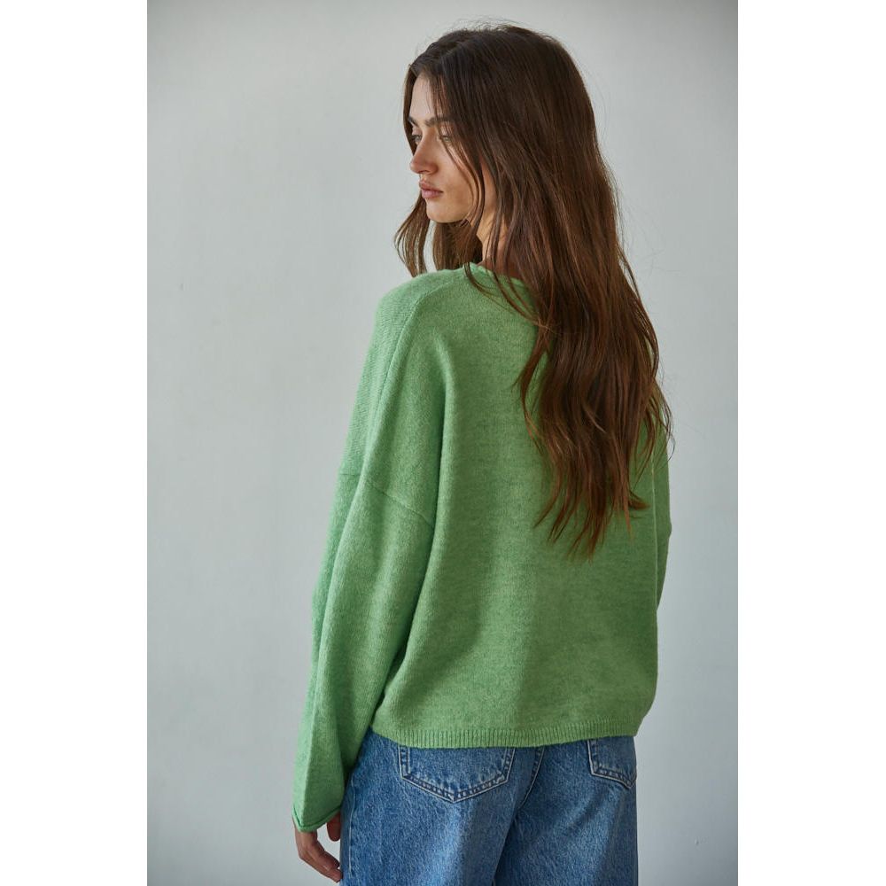The Polly Sweater in Green