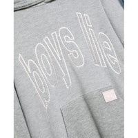 Let Love Guide My Way Rhinestone Racer Hoodie