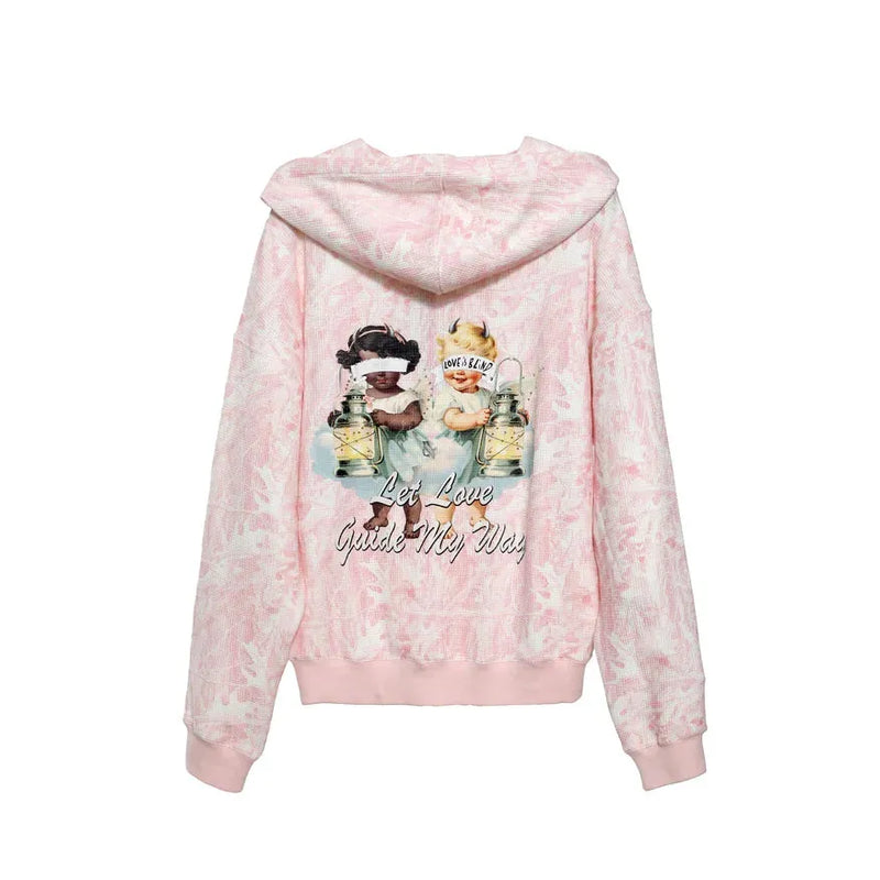 Boys Lie Block Their Number Racer Hoodie