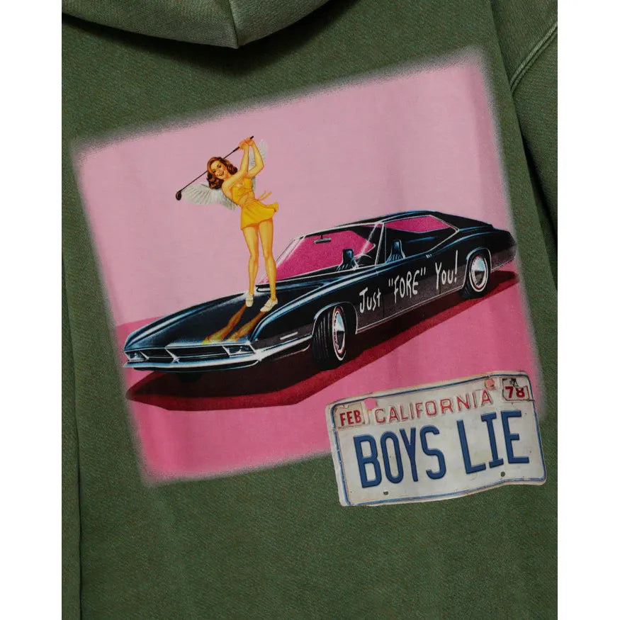 Just Fore You Racer Hoodie