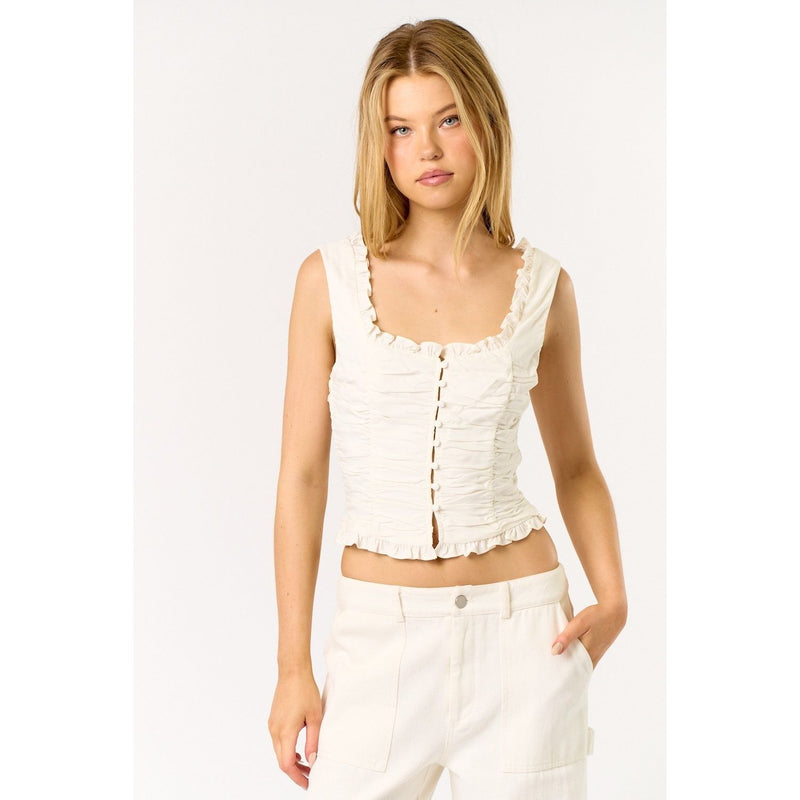 Ruffle Edge Top