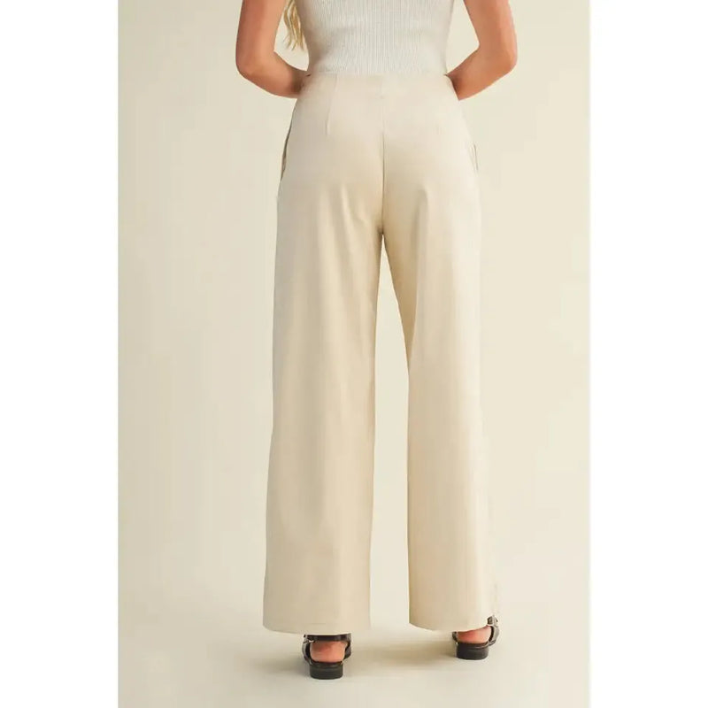Corporate Pant in Beige