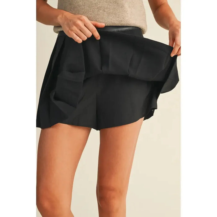 Idol Black Skort
