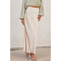 Claudette Satin Skirt