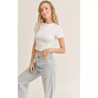 Mariposa Cropped Tee