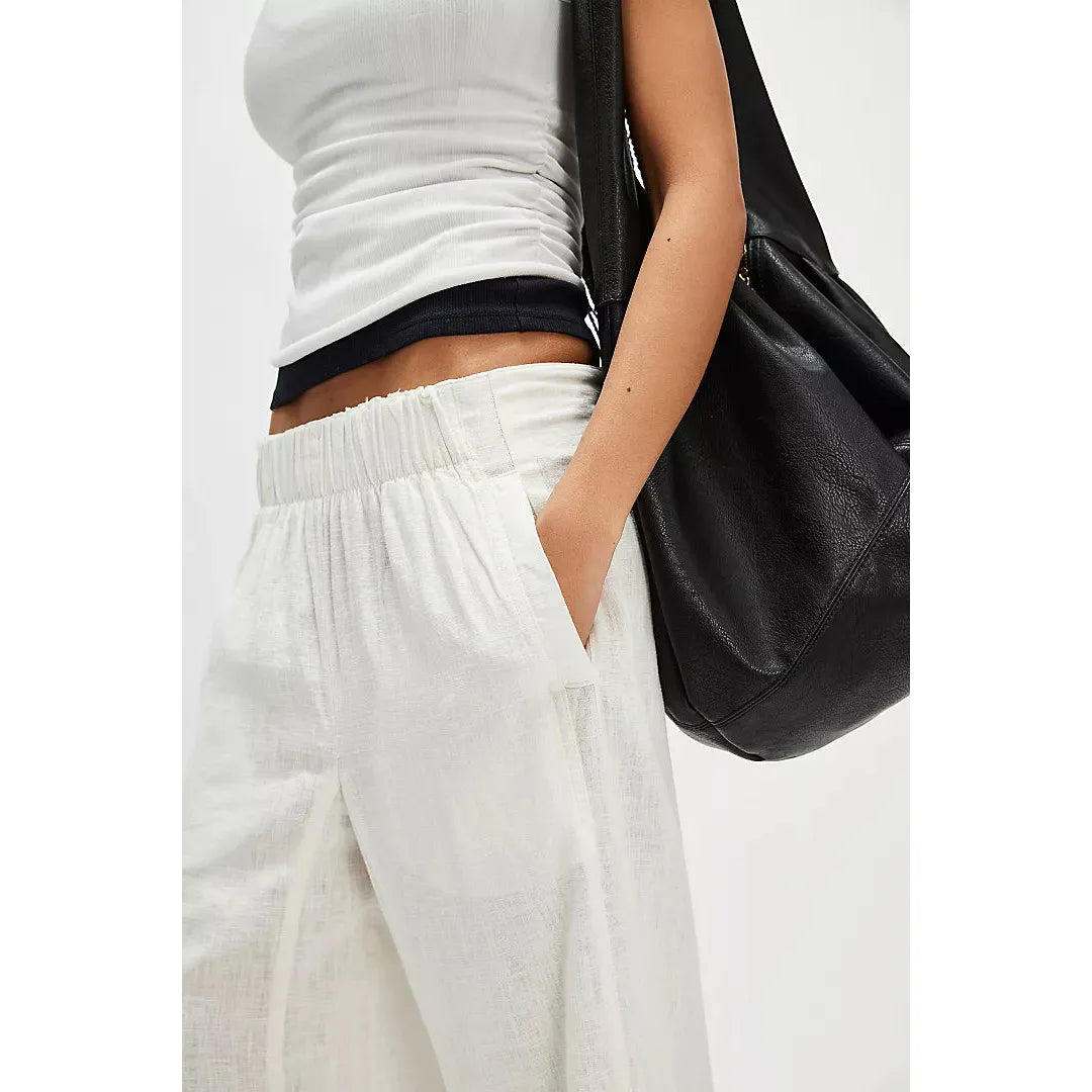 Days End Linen Pull On Pant