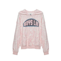 Boys Lie Block Their Number Racer Hoodie