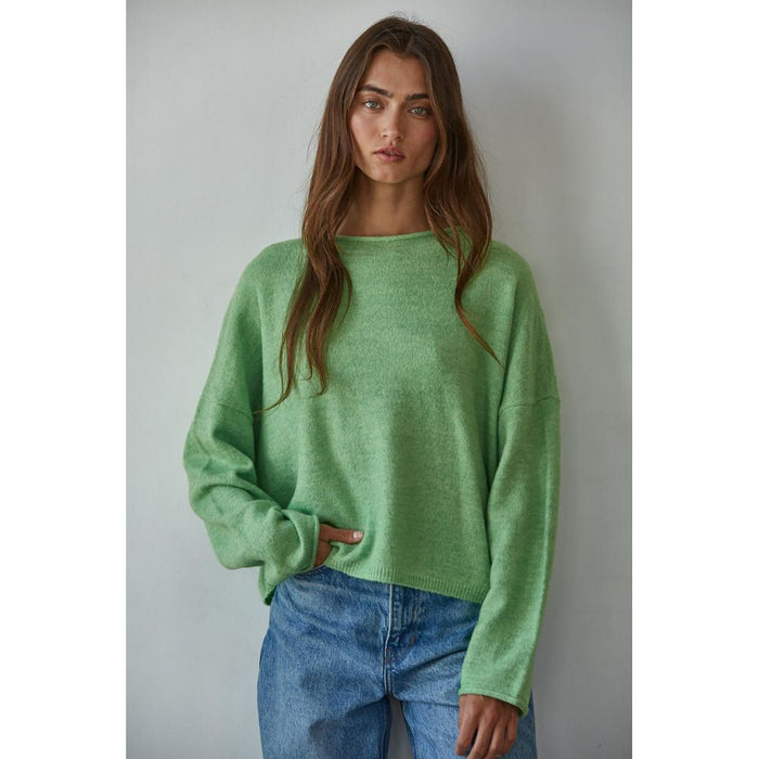 The Polly Sweater in Green