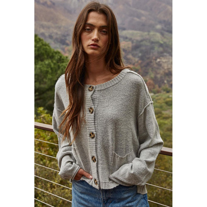 Cloud Nine Sweater in Grey