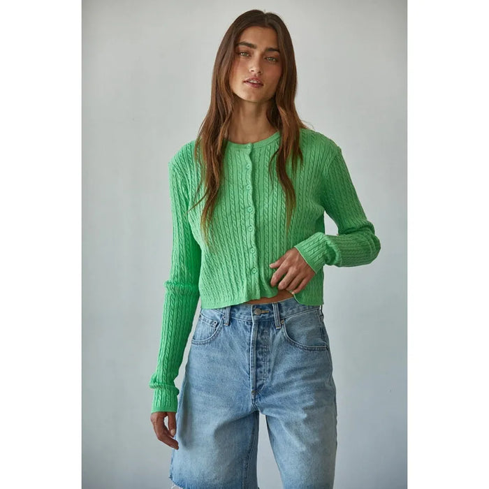 Kelly Cable Cardigan