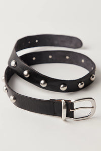 Rhodes Stud Belt - In Black