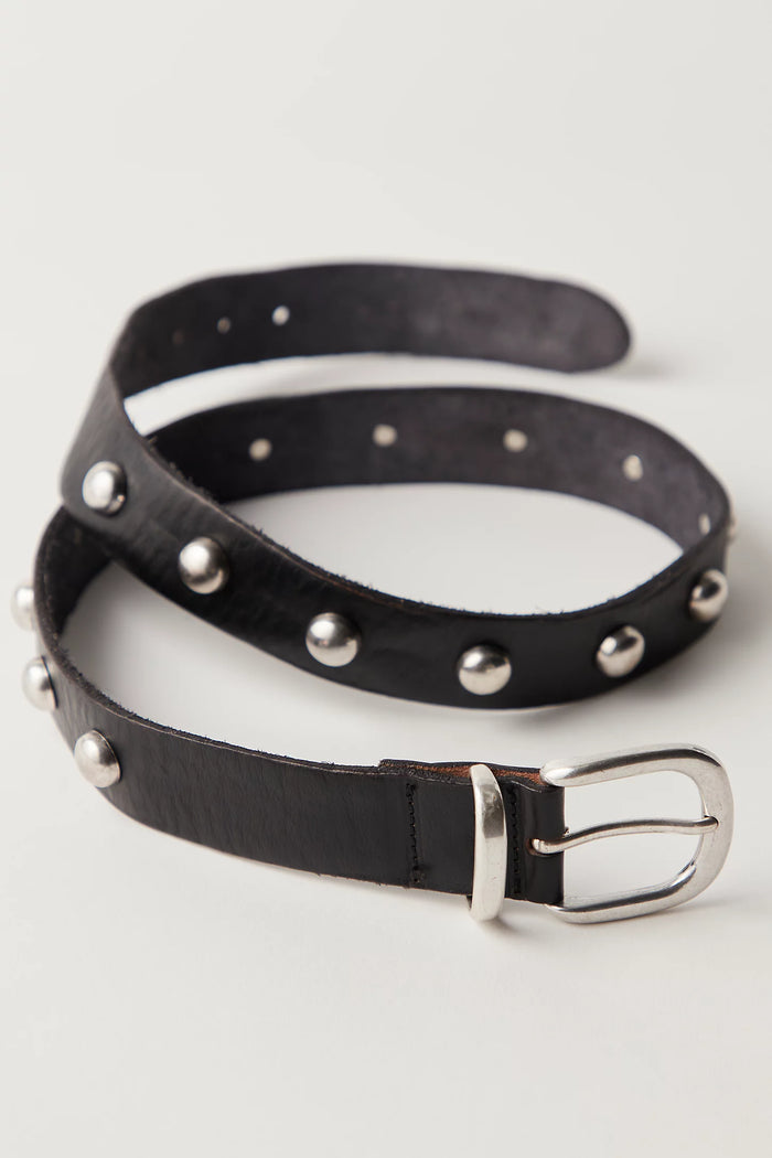 Rhodes Stud Belt - In Black