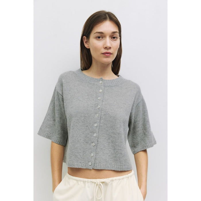 The Stacy Cardigan in Grey