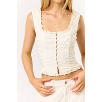 Ruffle Edge Top