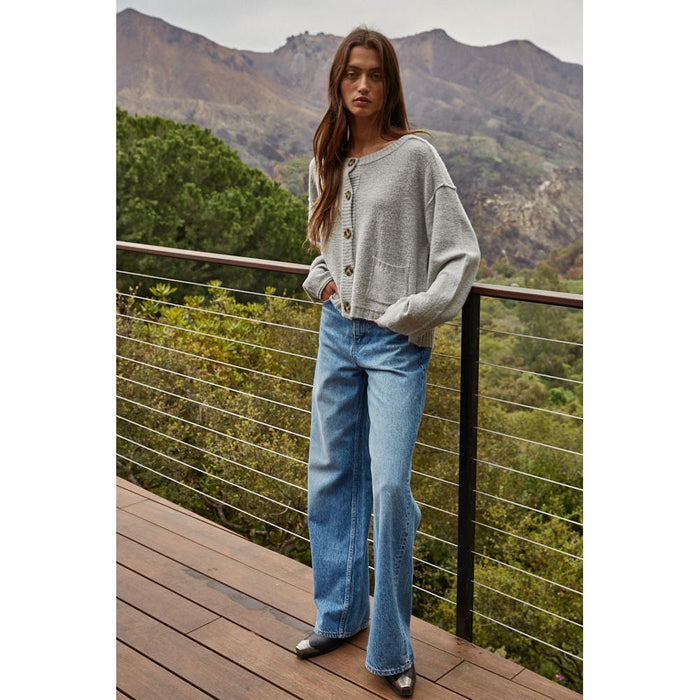 Cloud Nine Sweater in Grey