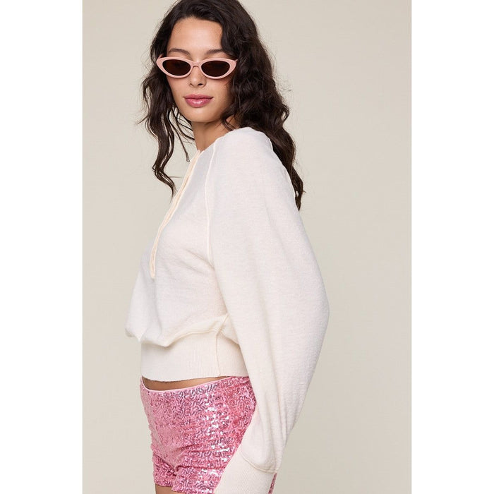 Lazy Sweater in Cream