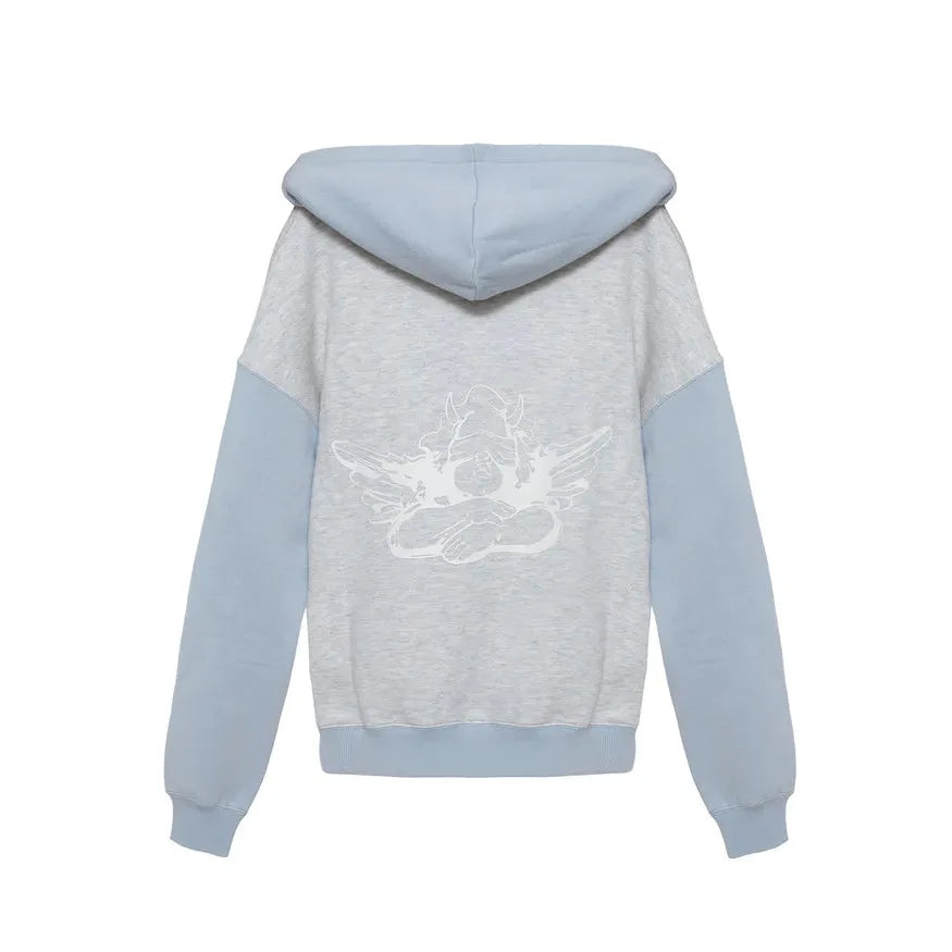 Violets Are Blue Racer Hoodie