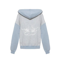 Violets Are Blue Racer Hoodie