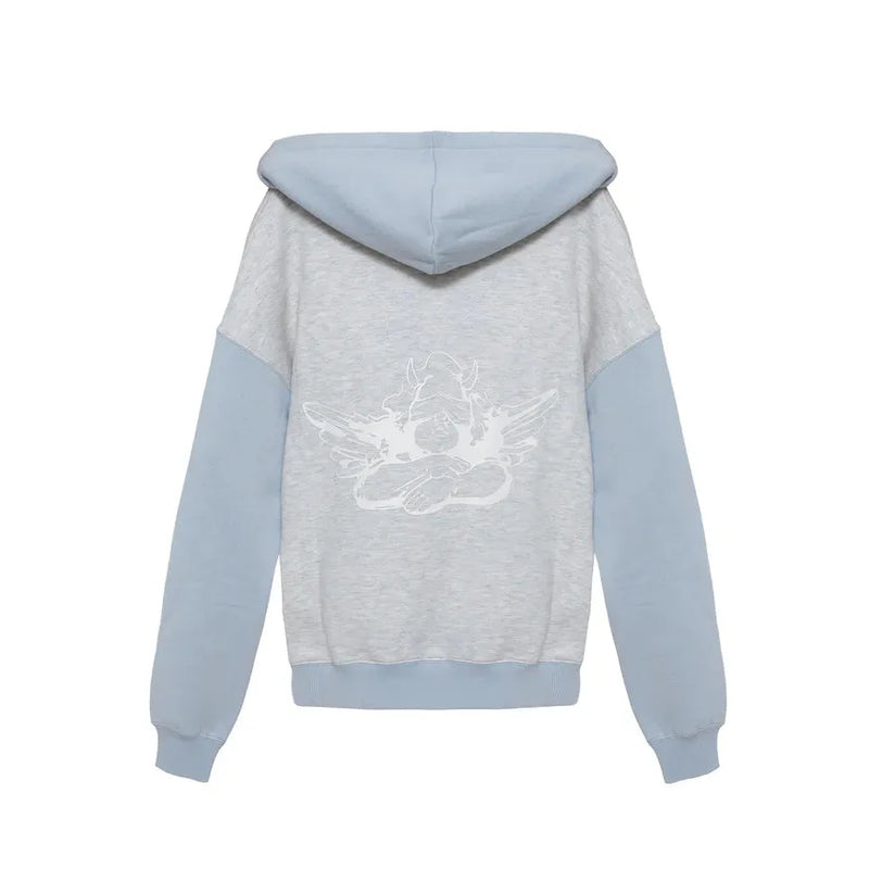 Violets Are Blue Racer Hoodie