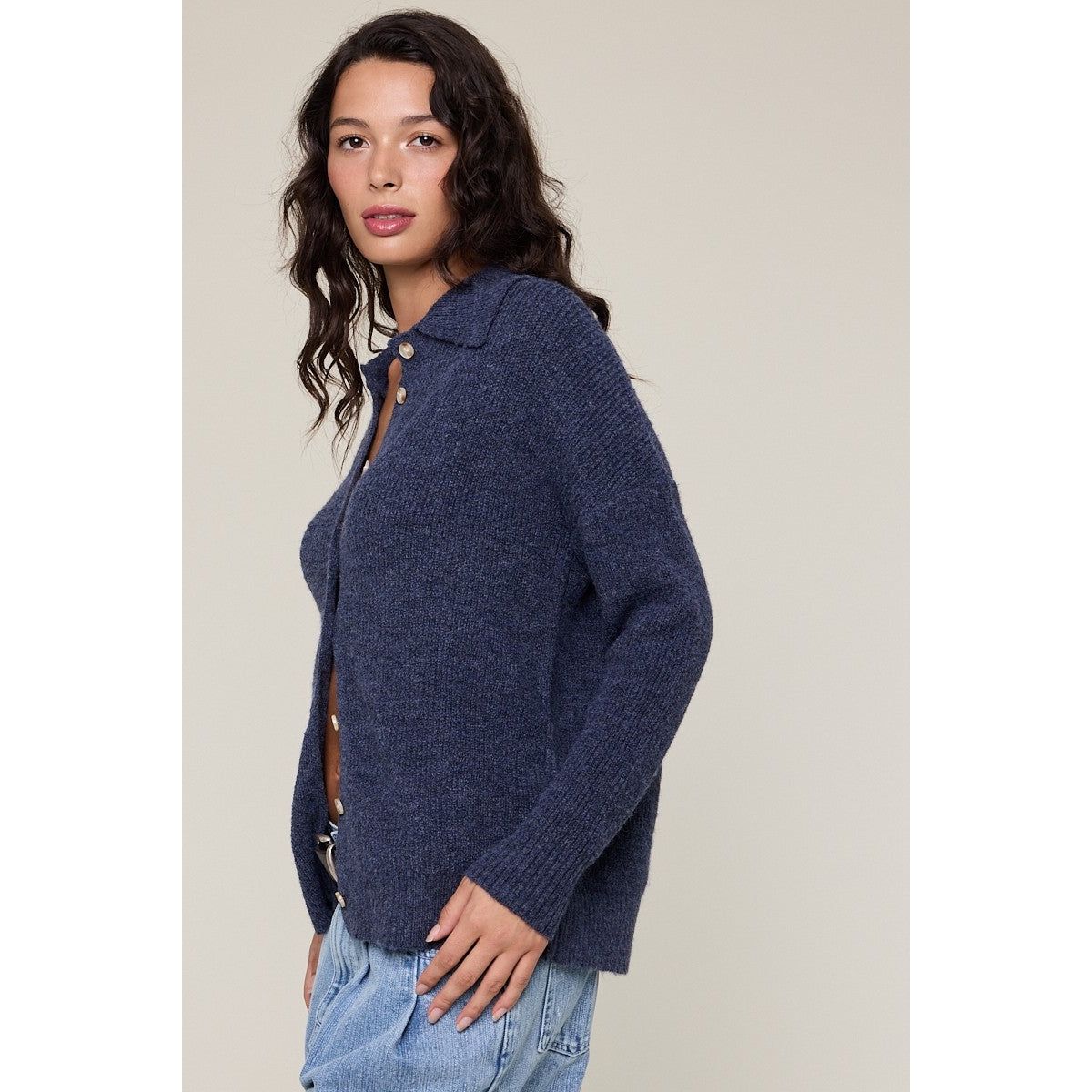 Collared Cardigan