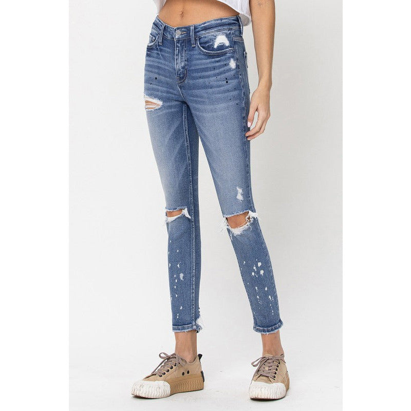 Splatter Jeans