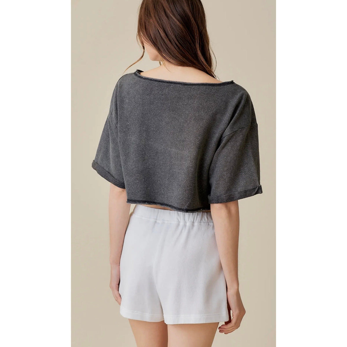 Washed Black Top- SALE