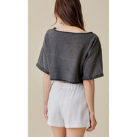 Washed Black Top- SALE